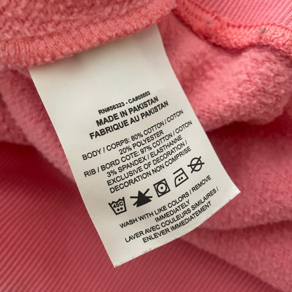 GUC Nike Phoenix oversized crewneck in Pink Coral Chalk and Sail. Size small - Picture 5 of 13